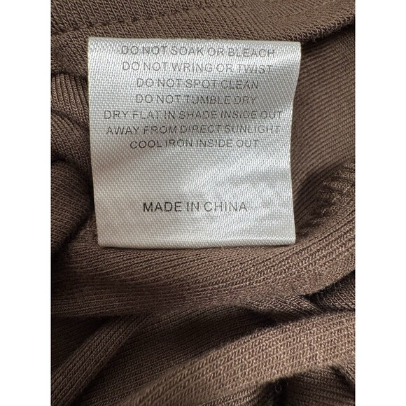 White Fox NWT Long Sleeve Open with Tie Front Festival Crop Top Stretchy Size S - Picture 9 of 9